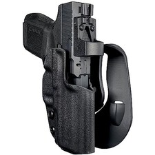 OWB Paddle Holster fits Canik Mete MC9 Right-Hand Draw Black