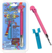 Lightweight Pink Metal Hook Upgrade Kit - Ideal for Advanced Loom Designs