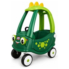 Little Tikes Cozy Coupe Dino Voiture à Pédales Avec Klaxon & Démarrage