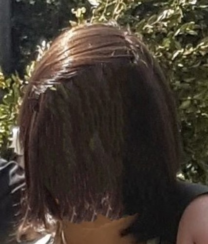 Perücke Handgeknüpft Kinnlang - Bild 6 von 6