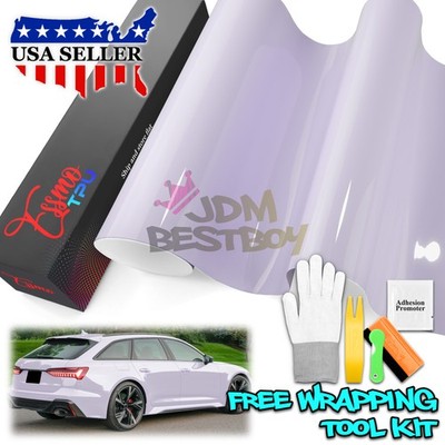 TPU Color Gloss Ash Lilac PPF Paint Protection Film Dry Wet Apply Car Vinyl Wrap