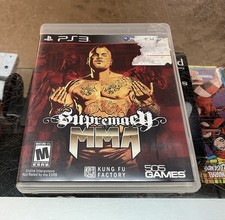 Supremacy MMA (Sony PlayStation 3, 2011) COMPLETE & TESTED