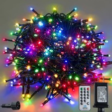 Christmas Lights 100ft 300 LEDs, 8 Modes, Multi-color, Indoor Outdoor Plug-in...