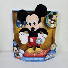New Disney Mickey Mouse Club House "Hot Dog Song  Singing Dancing Plush Toy 17"