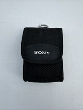 SONY - LCS-CST Digital Camera Case Fits Slim Cyber-Shot Models T/W/S/N Series 