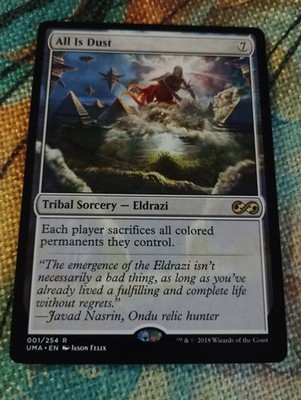 All is Dust - Ultimate Masters - NM - MTG - Magic: The Gathering