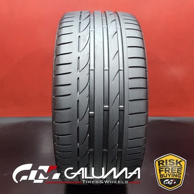 1 (One) Tire Bridgestone Potenza S001 RFT Run Flat 245/35R18 92Y No Patch #93311