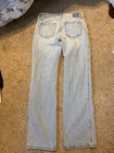 Hollister Women’s Low Rise Relaxed Straight Blue Light Wash Denim Jeans 26 — photo 2