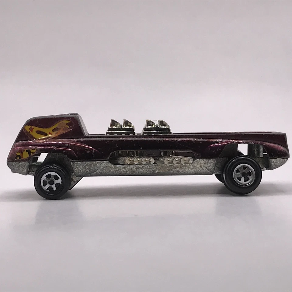 Camión peludo Johnny Lightning Topper 1969 magenta - hecho en Estados Unidos Foto 4 de 4