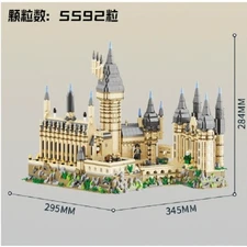 Moyu Culture Magic Castle Micro Blocks Building Set Architecture Model DIY Toy