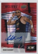 2022 Upper Deck Allure AEW Red Auto Isiah Kassidy #46 Auto 18ja