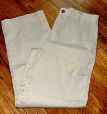 VINEYARD VINES Boy's SZ 14 Stretch Breaker Khaki Pants Adjustable Preppy Uniform