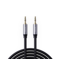  4FT Aux3.5Mm Audio Cable Nylon Braided Aux Cord Male to Male Stereo Hi-Fi Soun