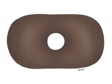 MOGU Body-Fitting Perforated Pillow Brown 