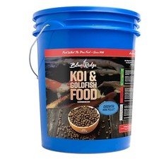 Blue Ridge Koi Fish Food 14lb - Koi Food Mini Growth Formula, Goldfish Food,