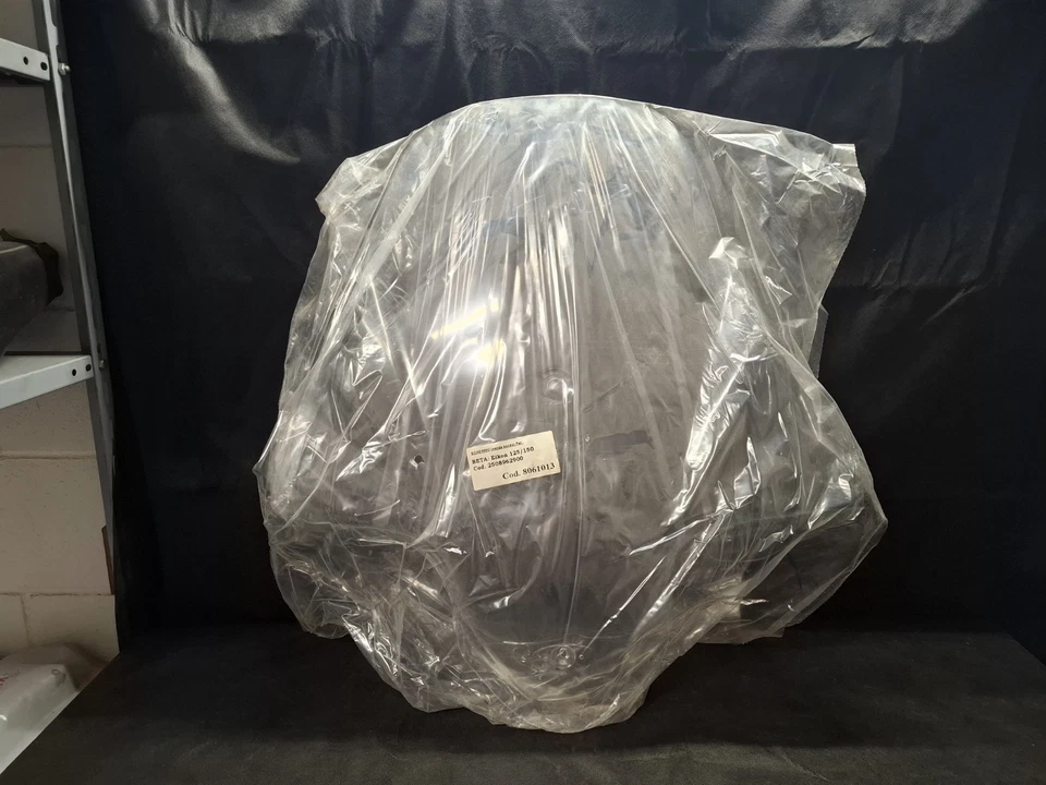 PARABREZZA ORIGINALE BETA EIKON 125 - 150cc CON ATTACCHI COMPLETO - Immagine 2 di 4