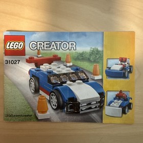 LEGO #31029 CREATOR  3 In 1  Helicopter Plane Boat  PLUS #31027 Blue Racer