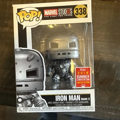 Funko Pop! Vinyl: Marvel - Iron Man (Mark I) - GameStop San Diego Comic Con...