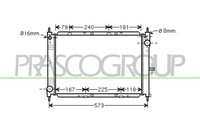 Prasco KüHler WasserküHler MotorküHler FüR Nissan Note 1.5 Dci Micra III