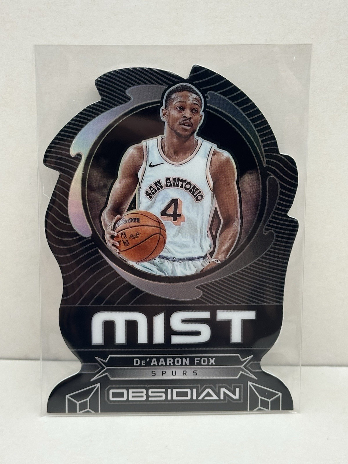 2024-25 Panini Obsidian De’Aaron Fox Mist Die Cut Case Hit SSP Rare