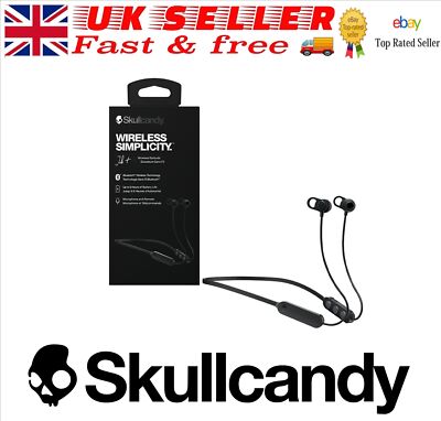 Skullcandy Bluetooth kabellose In-Ear-Kopfhörer schwarz