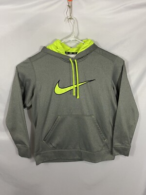 mens neon yellow nike hoodie
