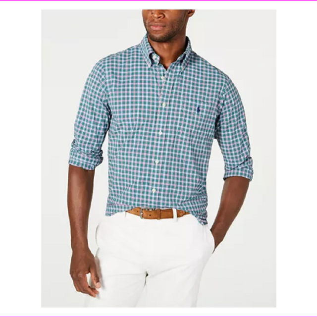 polo performance button down