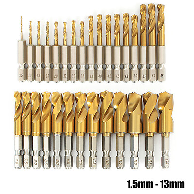 Titanium Coated HSS Drill Bit Set 99 Pc Piece & Case 1.5 - 10mm Plastic - View #4