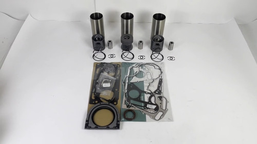 New 1103 Rebuild Kit With Liner Piston Rings Full Gasket Kit For Perkins - Picture 2 of 4