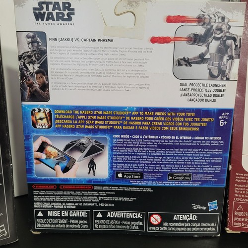 Stars Wars Action Figures Lot Of 6 The Dark Series The Force Awakens - Picture 8 of 17