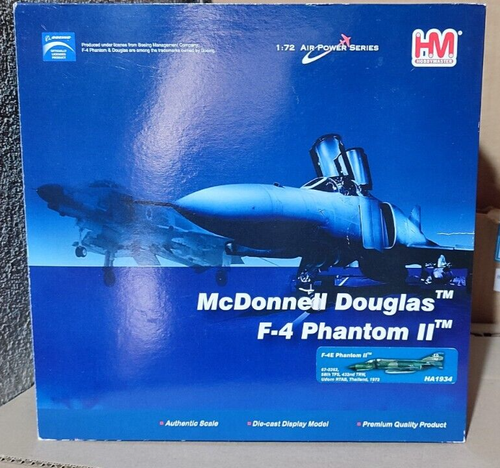 HOBBY MASTER HA1934 1/72 F-4E Phantom II USAF 432nd TRW Steve Ritchie