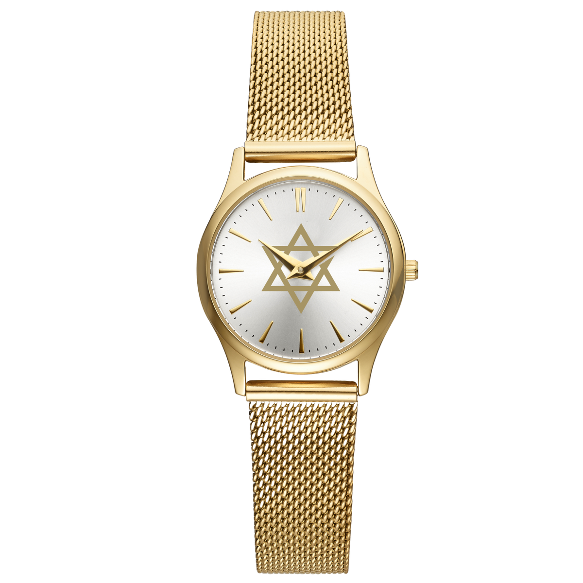 Israeli Star of David Magen David Women's Watch ATM Mesh Bracelet by Adi  Watch