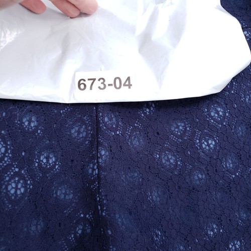 LC Lauren Conrad Shorts Women 4 Blue Floral Lace Mid Rise Pleated Overlay Lounge - Picture 13 of 13