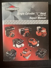 Briggs & Stratton Single Cylinder 4 Cycle Engine Service Repair  