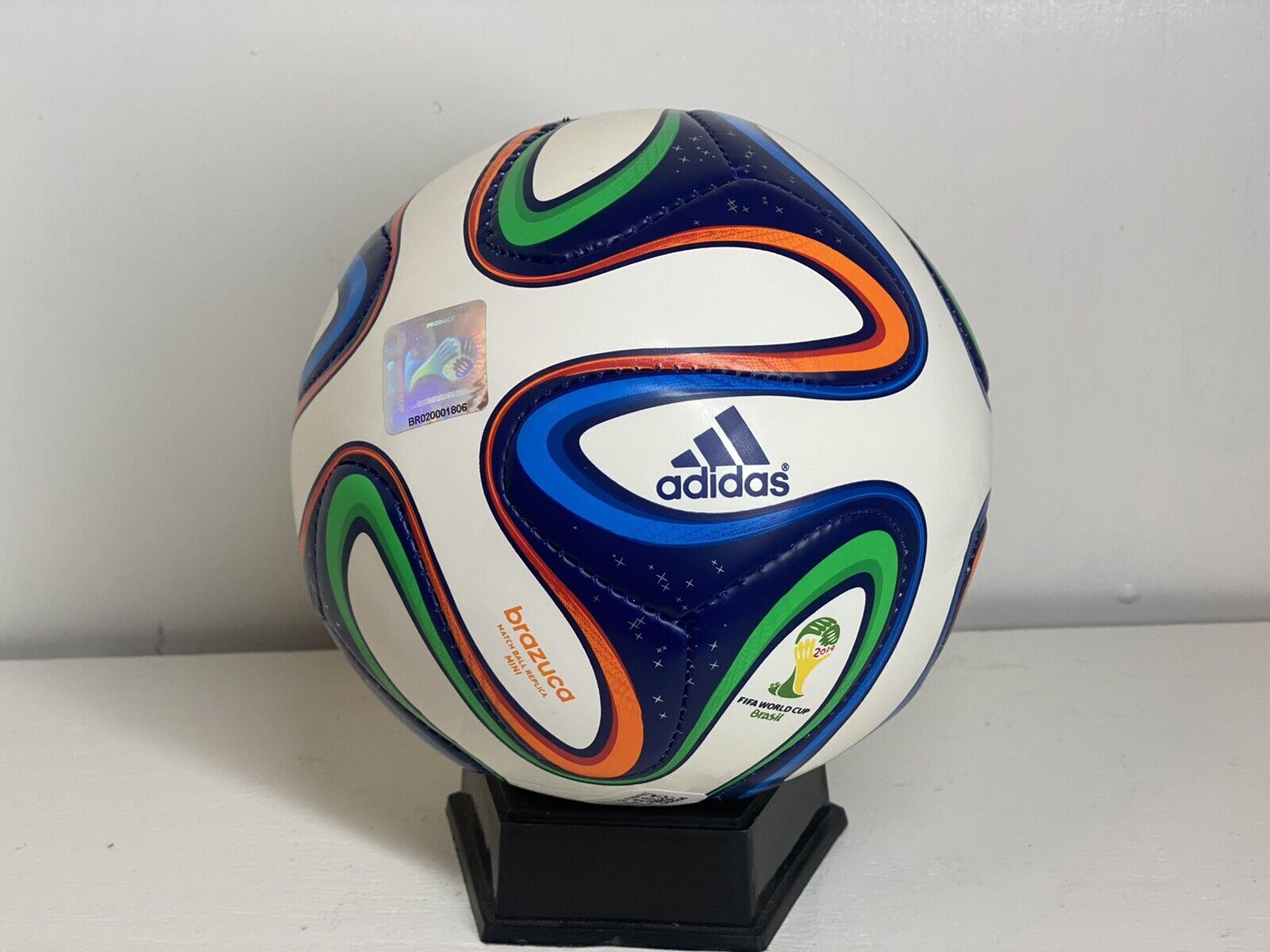 adidas Brazuca Mini Soccer Ball Br019255153 FIFA 2014 World Cup