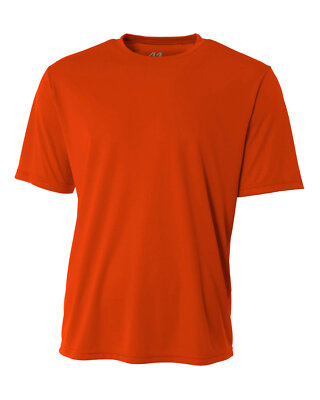5 Pack Of A4 N3142 Men's 100% Polyester Cooling Performance Tee Stylish T-Shirt