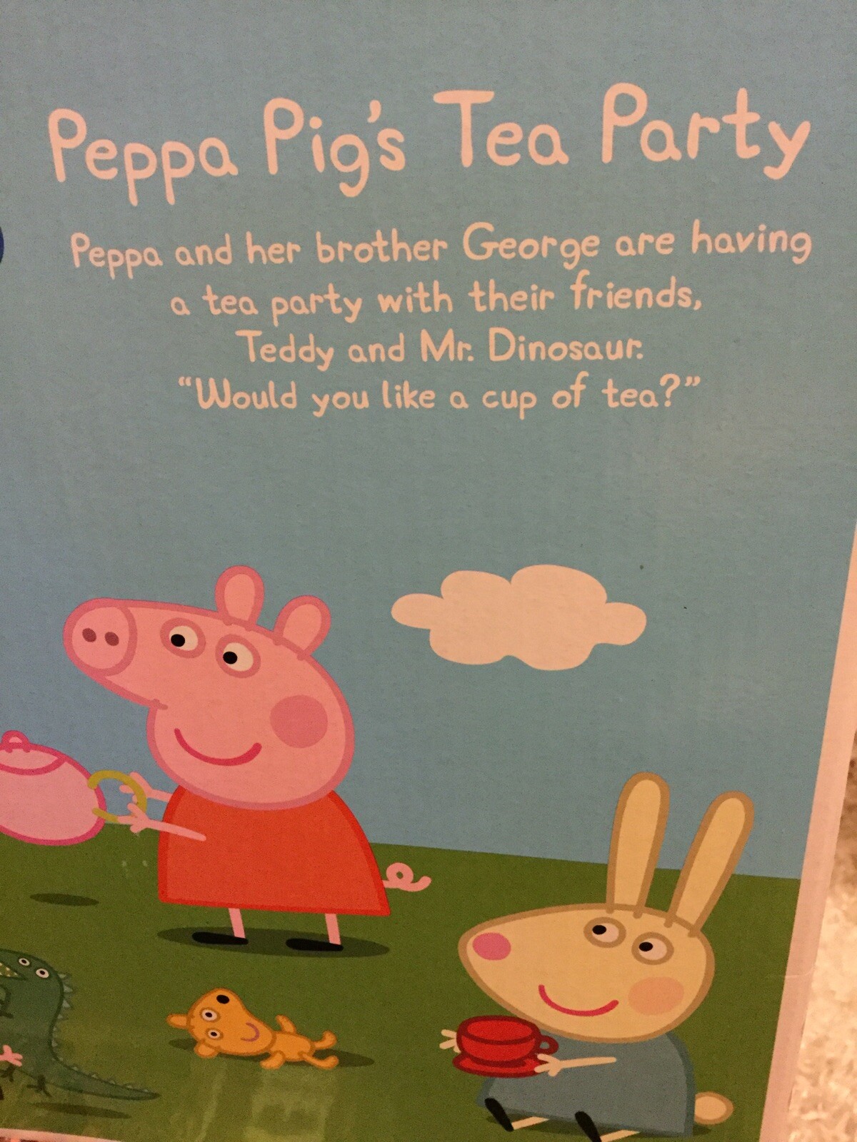peppa pig tea time role play