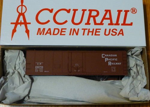 Accurail HO #8518 Canadian Pacific 40' refrigerador de acero (forma de kit) | Zustand: New