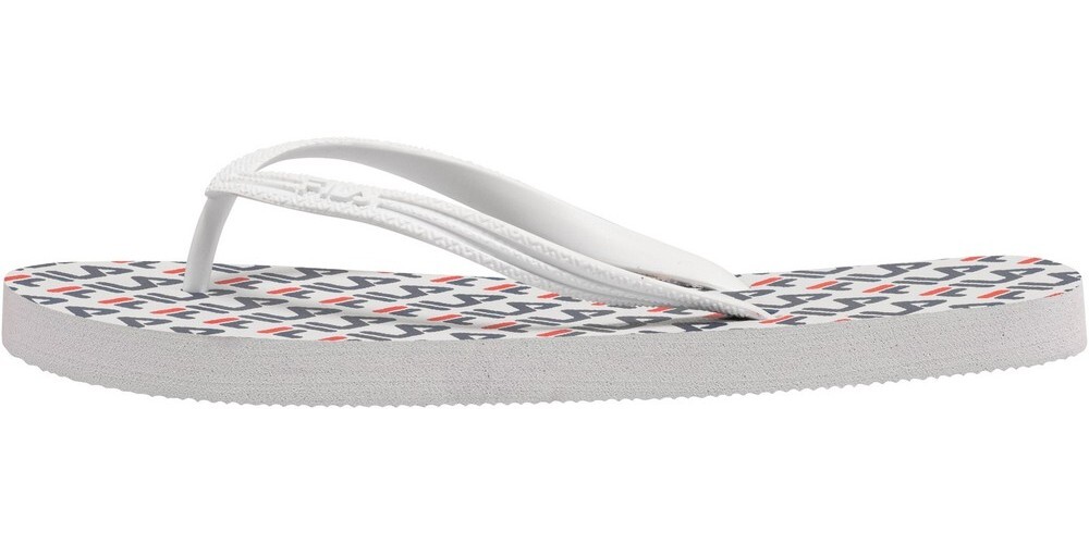 Fila sandali slip donna troy logo slipper donna bianco
