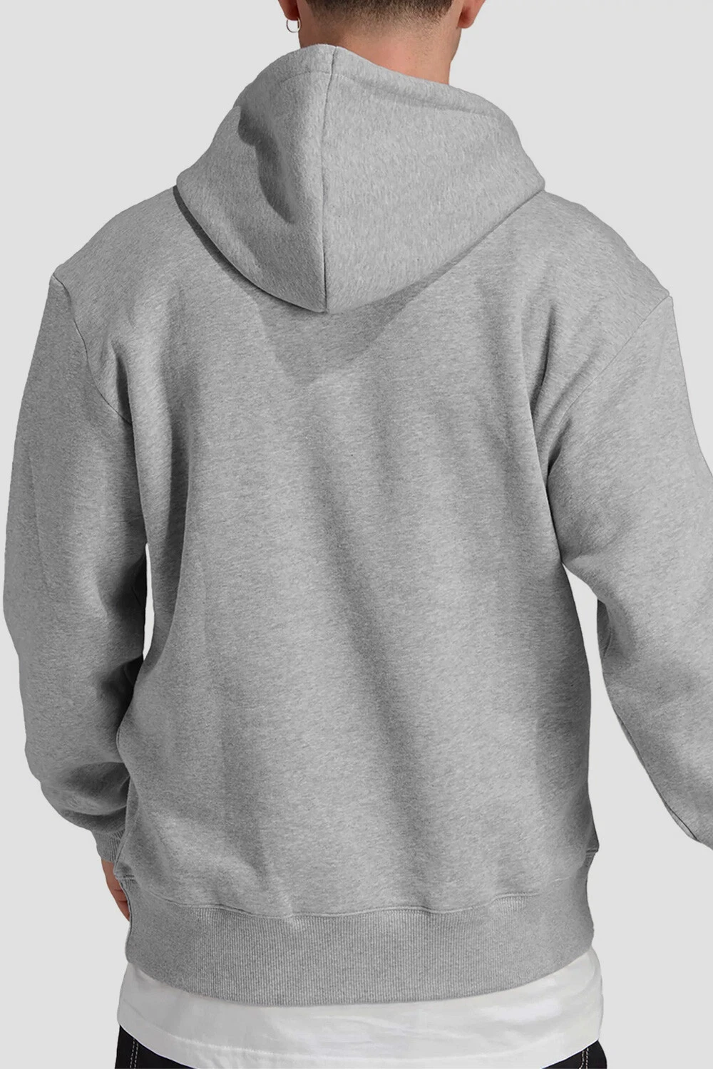 UNDERCOVER Felpa con cappuccio uomo Secret Invasion Badge S 2XL Athletic Heather