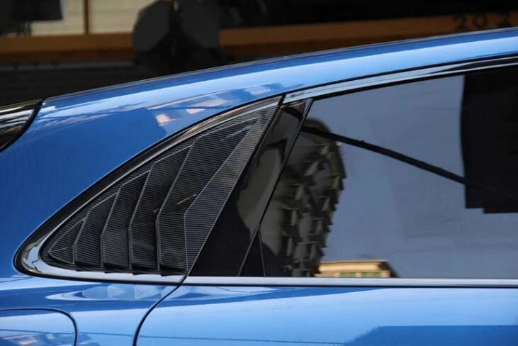 Para Porsche Cayenne 2013-2017 negro titanio marco ventana coche tira cubierta moldura Foto 2 de 4