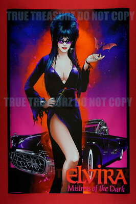 Elvira Mistress of Dark Horror Halloween Movie Picture Poster