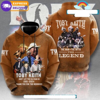 Toby Keith The Legend Hoodie 3D HOt HOt new new Design new new