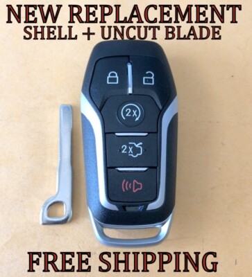 NEW REPLACEMENT CASE SHELL FOR FORD SMART KEYLESS PROXIMITY REMOTE FOB 164-R7989