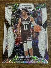 2019-20 Prizm Draft Picks #50 Quinndary Weatherspoon White Sparkle Prizm SSP RC