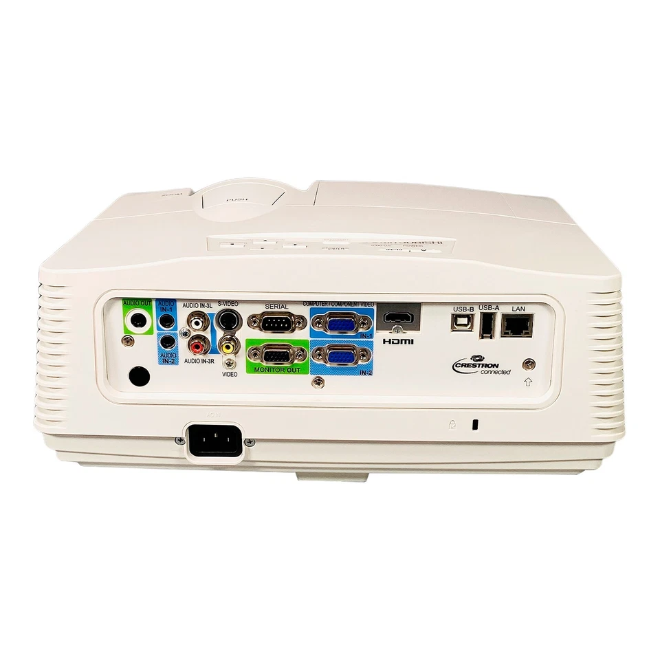 Proyector DLP 4300 ANSI para PC para juegos de cine en casa listo para 3D HD HDMI con paquete Foto 3 de 4