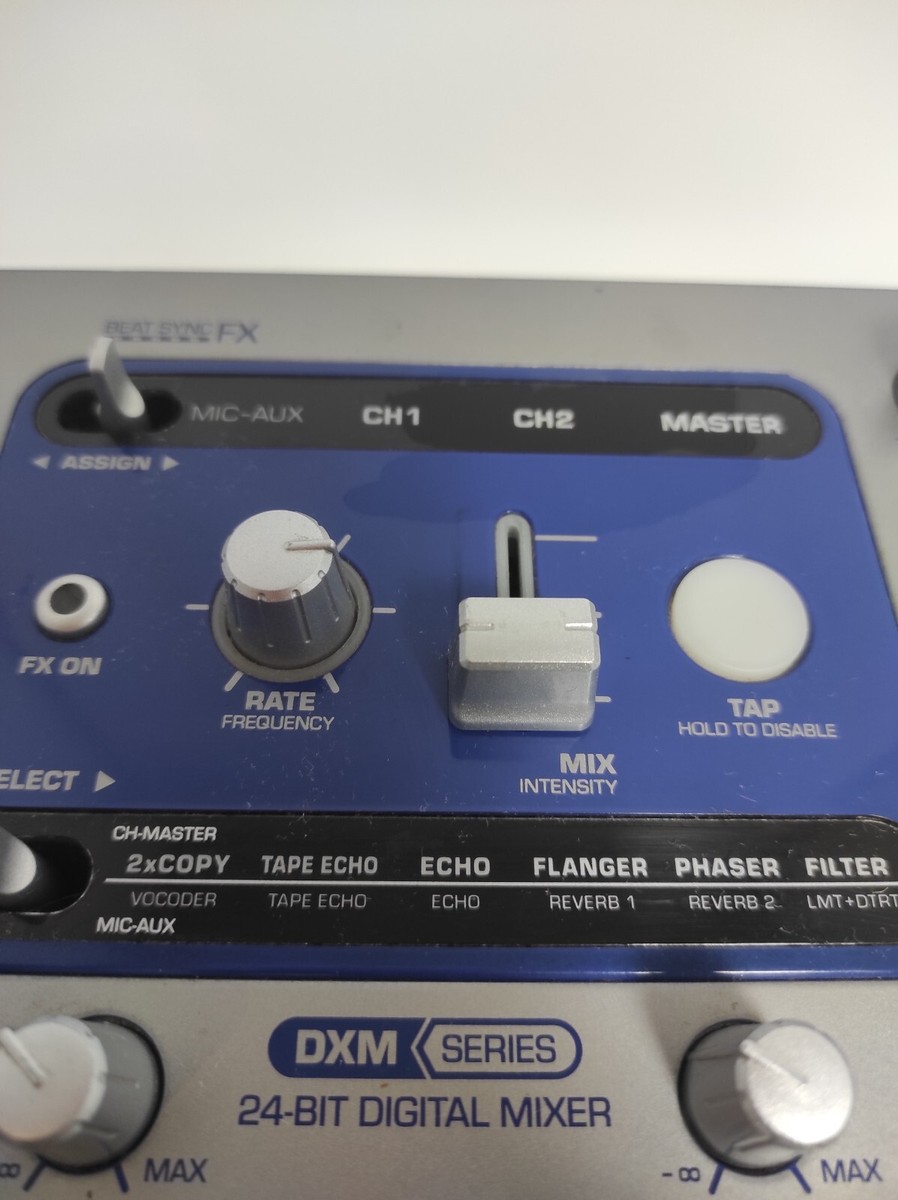 Numark DXM06 2-Channel Digital DJ Mixer w/ Power Cord