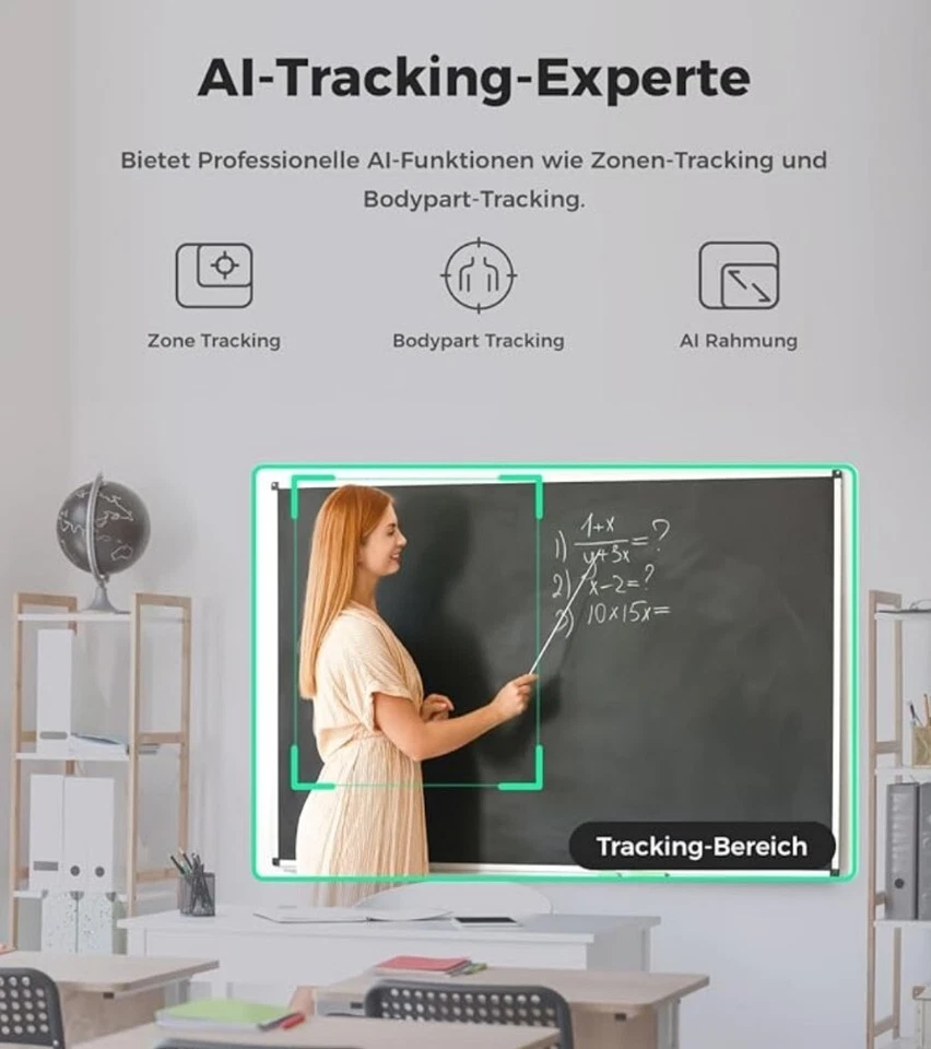 Obsbot Tiny SE Webcam PTZ Full HD AI-gesteuert KI-Auto-Tracking Gestensteuerung - Bild 2 von 4