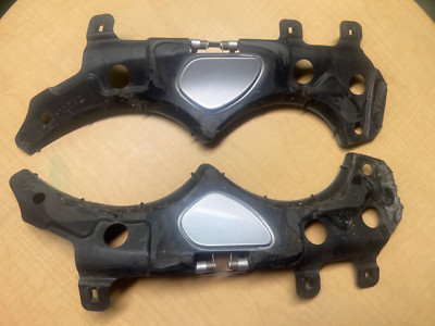 MERCEDES CLK W209AMG HEADLIGHT CLEANING WASH LID COVER BUMPER CAPS