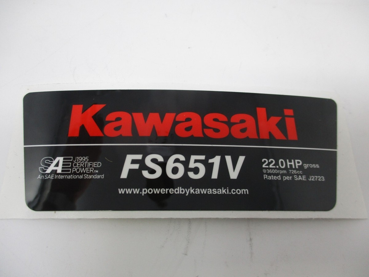 まさしん専用CHOFU　FH-2904T(OEM商品LC-K295同等品)未使用 Genuine Kawasaki 56080-1055 FS651V 22 Hp Decal 56080-0884 | eBay